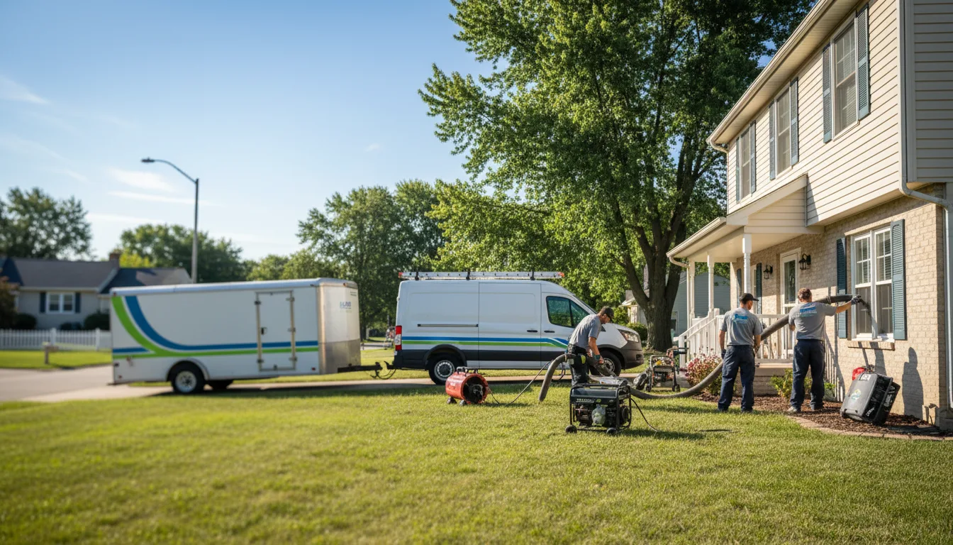 Flooded Basement Restoration And Cleanup With Repair in Bouton, IA near me